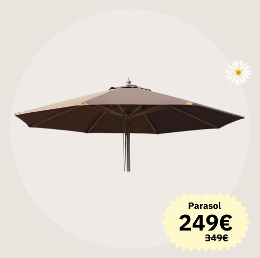 Tumbona de Teca | Madera de Teca Lacada | Camas de Sol para Balcón | Silla de Exterior